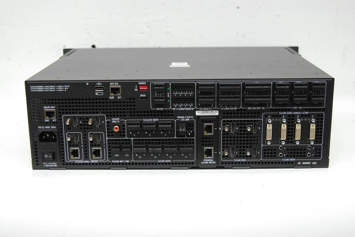 Used AMX Enova DVX-3255HD-SP 10x4 All-in-One Presentation Switcher