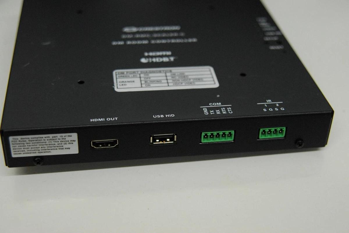 Used Crestron DM-RMC-SCALER-C DigitalMedia 8G+ Receiver Room Controller Scaler