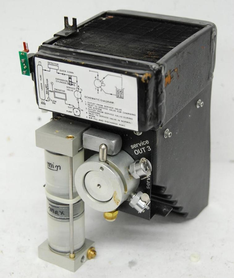 Used Laser Industries Sharplan 1020 - Radiator, Service Valve, Expansion Cylinder