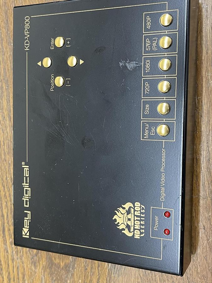 Used Key Digital KD-VP800 HD Hot Rod Series Digital Video Processors - Lot of 2