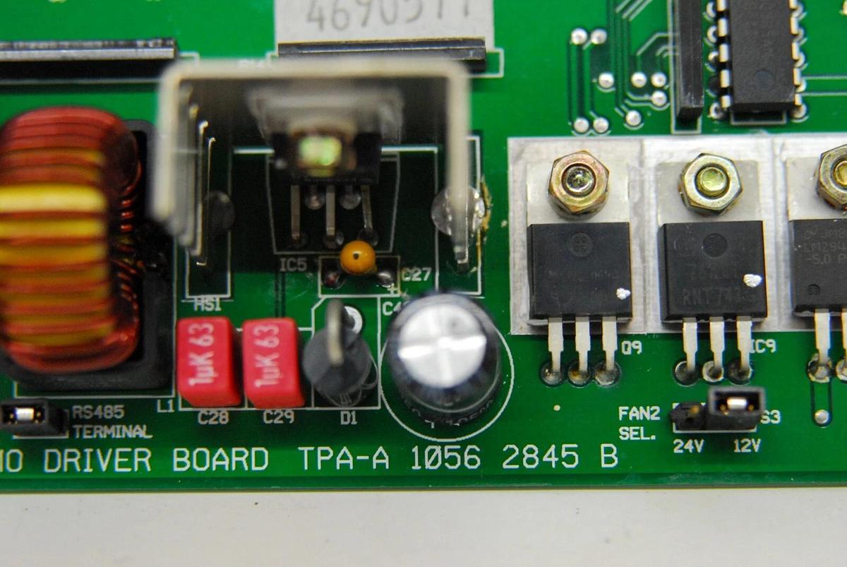 Used Wallac 1056 2845 B TPA-A Thermo Driver Board