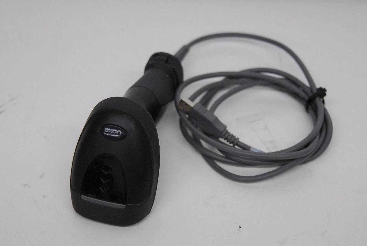 Used Axon Micrelec CS-3300 Laser Barcode Reader - TESTED