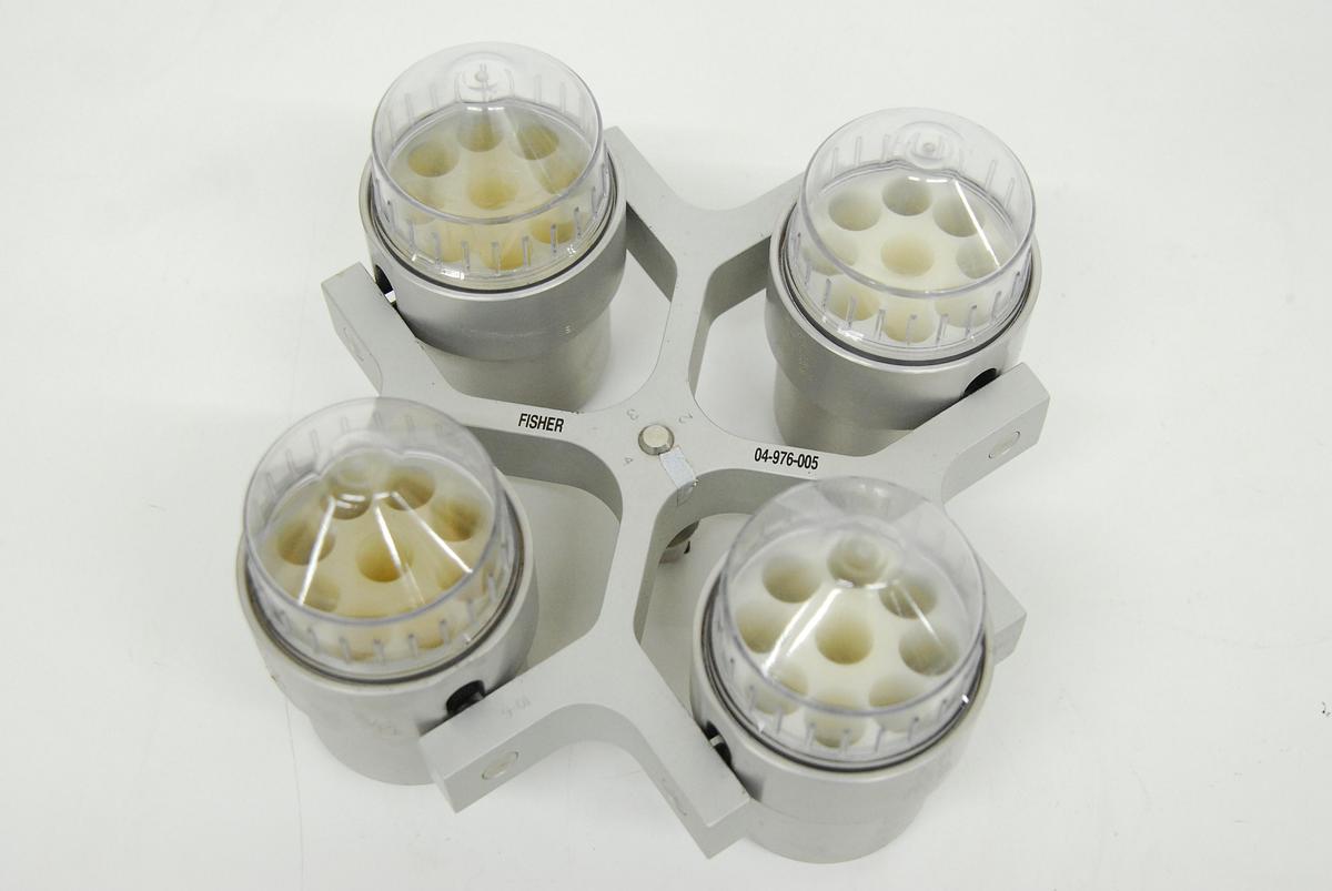 Used Fisher 04-976-005 Swinging-Bucket Rotor, 04-976-007D Inserts, IEC 51130 Buckets