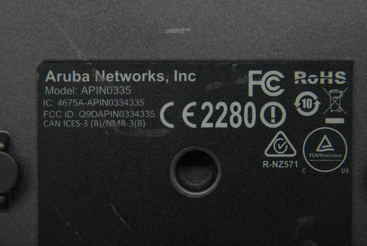 Used HPE Aruba AP-335 APIN0335 Wireless Access Point 802.11ac 4x4:4 Dual-Band