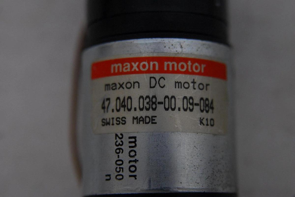 Used Maxon DC Motor 47.040.038-00.09-084 K10, 236-050