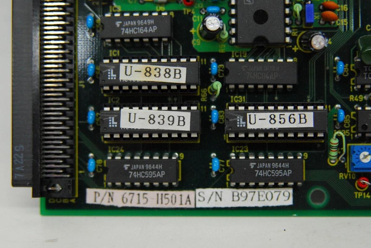 Used Jasco 6715-501EB 6715-H501A Main Control I/F Board (FP-920)