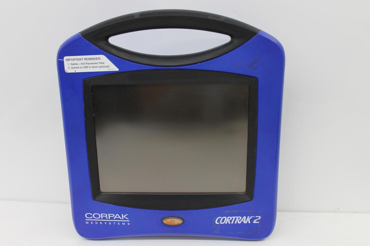 Used CORPAK CORTRAK 2 Enteral Access Device Ref 3700 Console - For Parts or Repair