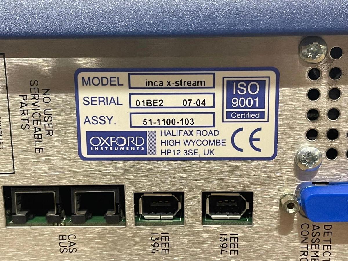 Oxford Instruments Inca X-Stream 51-1100-103 & Mics Controller 51-1100-104
