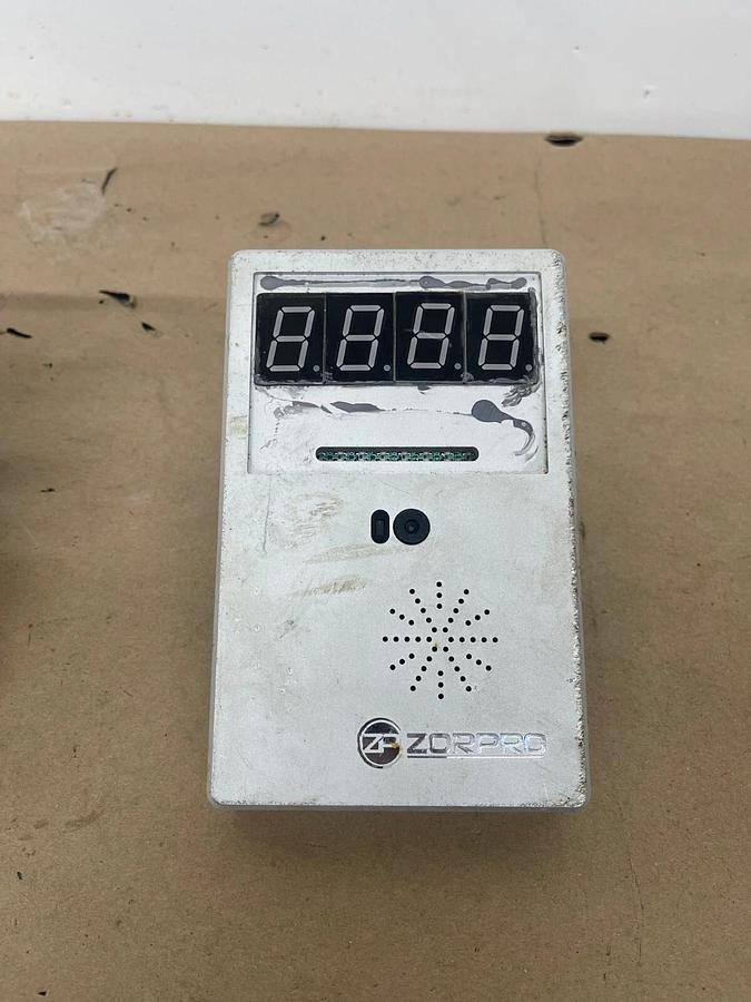 Used Zorpro Zortemp 600 Infrared Body Temperature Detector