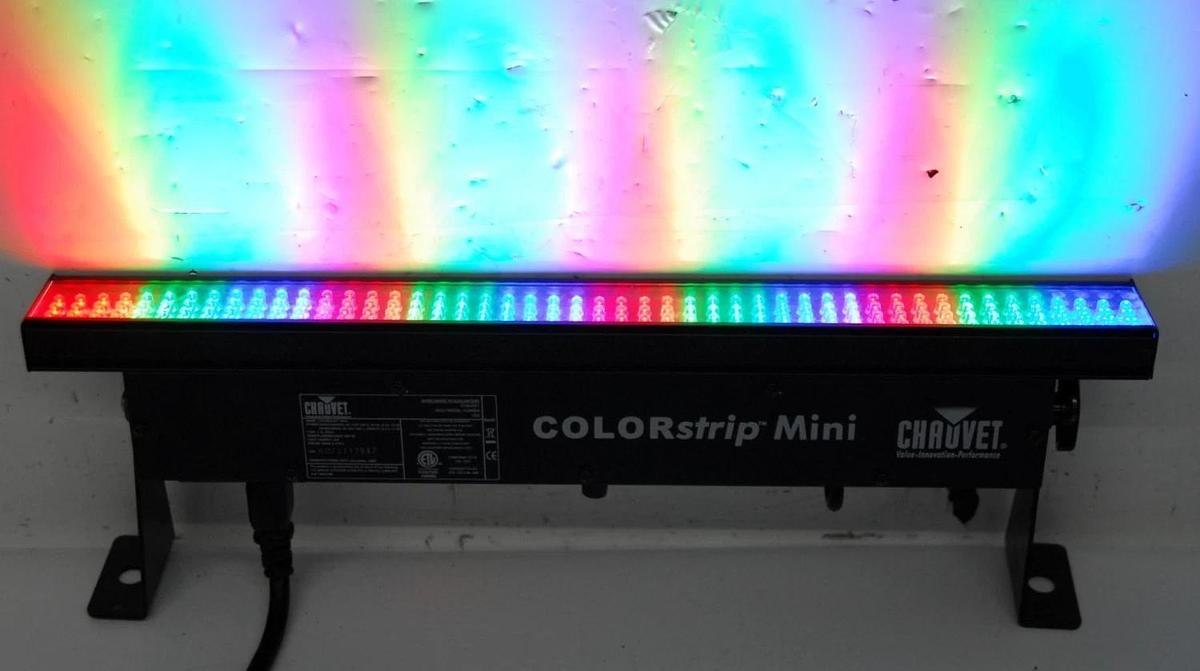 Used Chauvet COLORstrip Mini DMX 19-inch LED Linear Wash Light