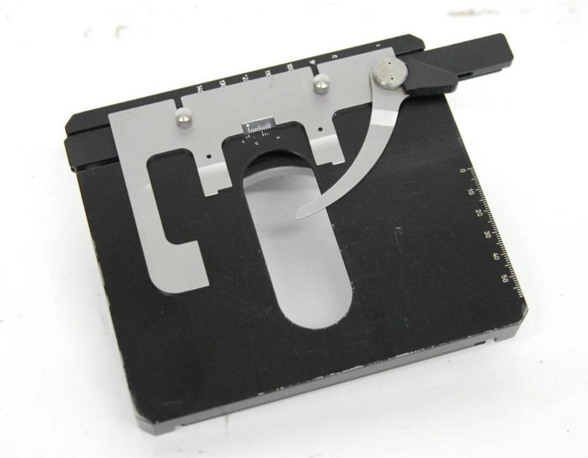 Used Zeiss 47 34 15 Mechanical Stage X-Y Stage W/ Quick Release Stage Carrier