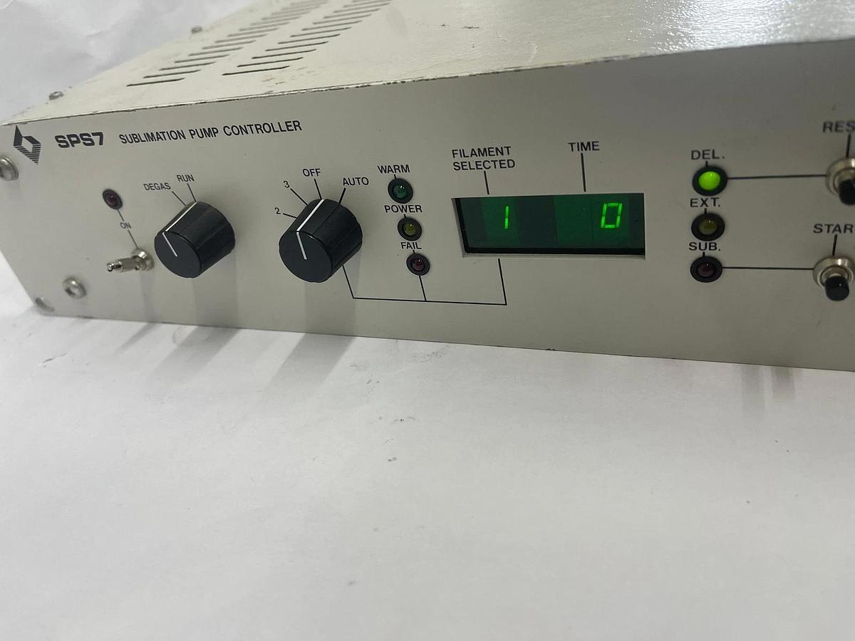 Used Vacgen SPS7 Sublimation Pump Controller