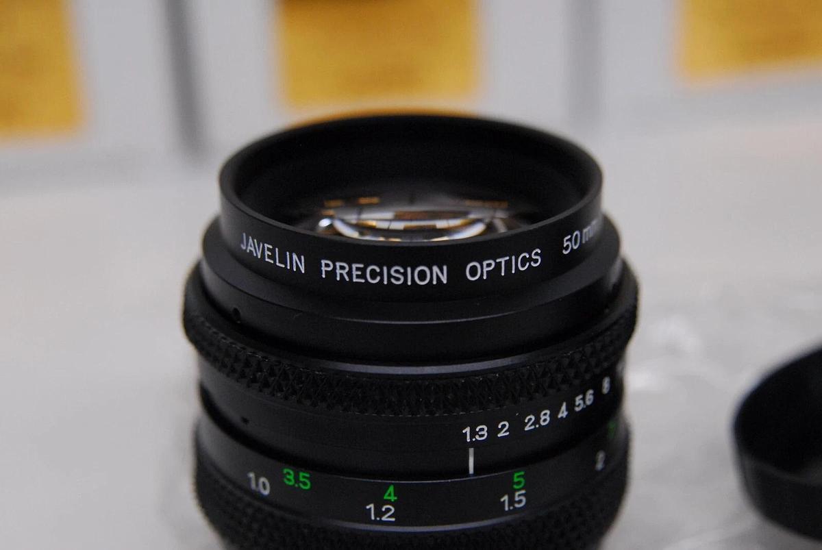 Used Javelin Precision Optics CCTV JL5013 FFL 1" FORMAT 50mm F1.3, Lens, C-Mount