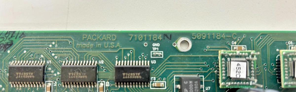 Used Packard 7101184N 5091184-C Control Board