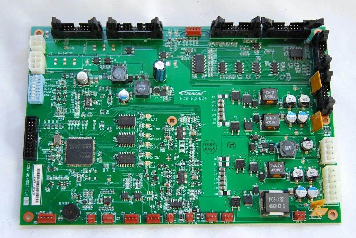 Used Omnicell 40-1050 POWERCOM3+ Control Board