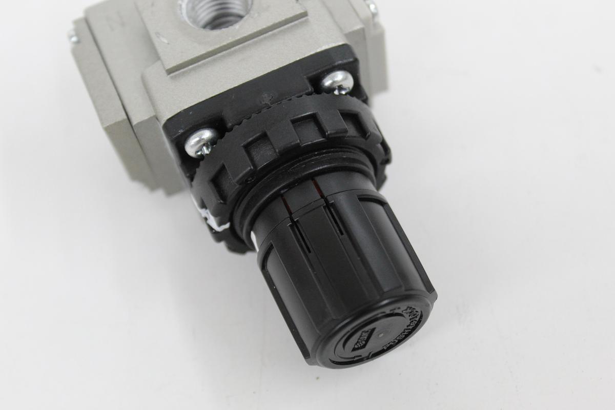 Used SMC AR20-N02B0-X2169 Pneumatic Air Pressure Regulator 1/4" NPT AR20