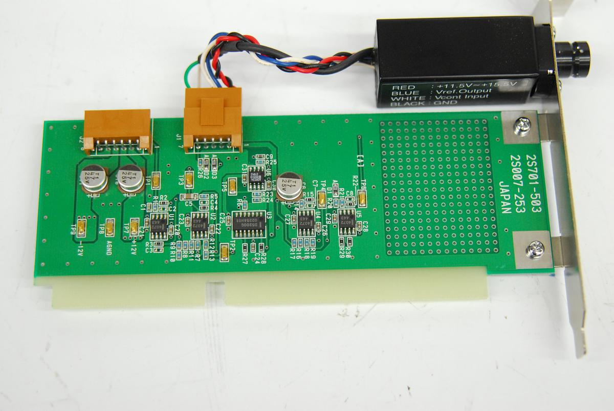 Used Nikon 2S701-503 2S007-253 Confocal PMT Detector Interface Board W/ Light Guide