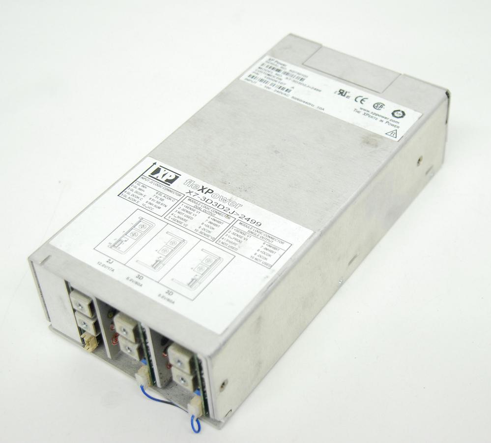Used XP Power fleXPower XP X7-3D2D2J>2499 10006107 900W Power Supply (12V,17A/5V,60A)