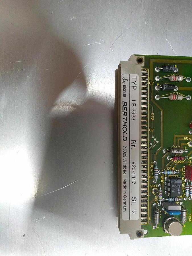Used Berthold LB3933 Temperature Control Board