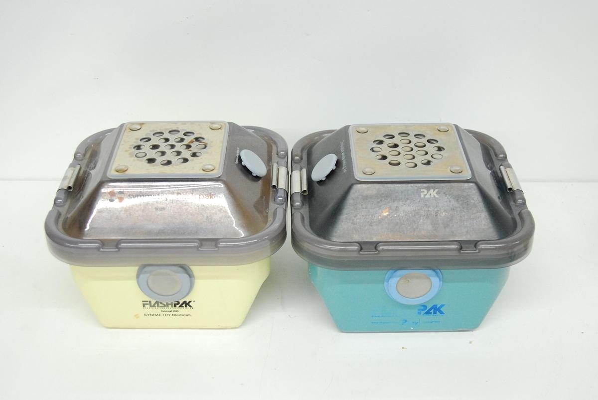 Used Symmetry Medical 9020 Sterilization Container System - Lot of 2