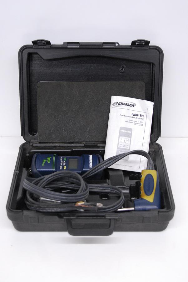 Used Bacharach Fyrite Pro Combustion Gas Analyzer