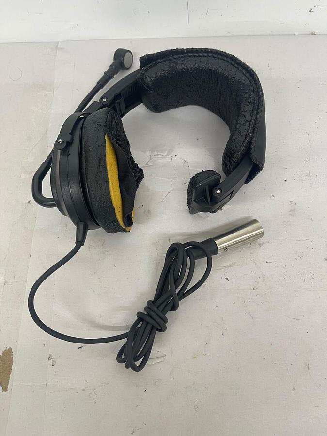 Used TELEX HR-1 300534 Single-Sided Noise-Reduction Headset