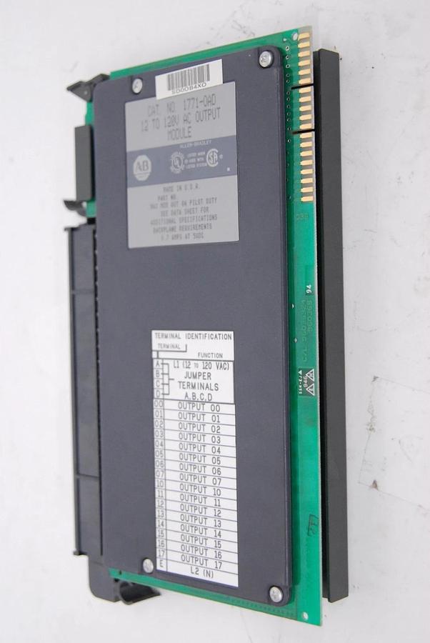 Used Allen-Bradley 1771-OAD 12 TO 120V AC Output Module