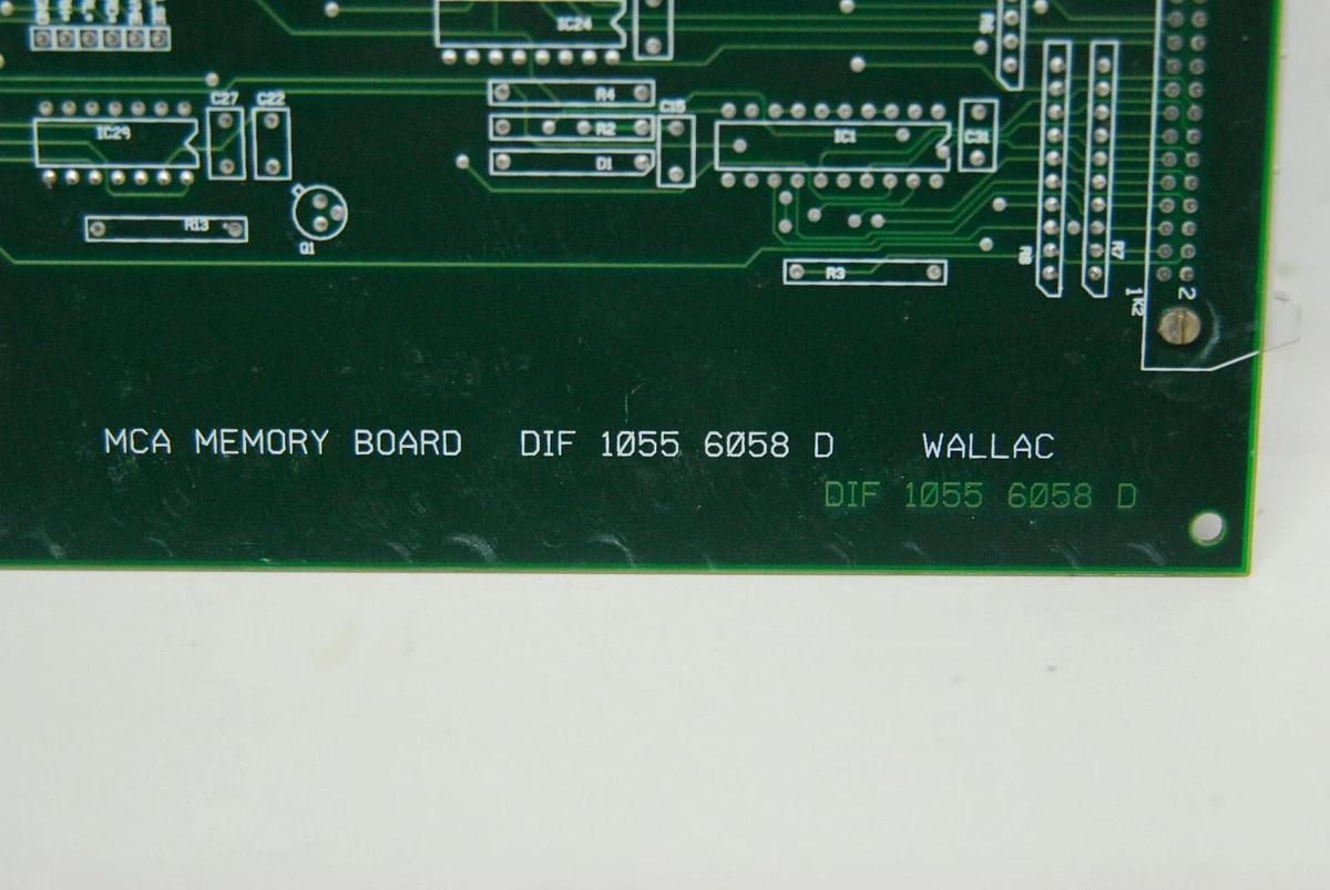 Used Wallac DIF 1055 6058 D MCA Memory Board