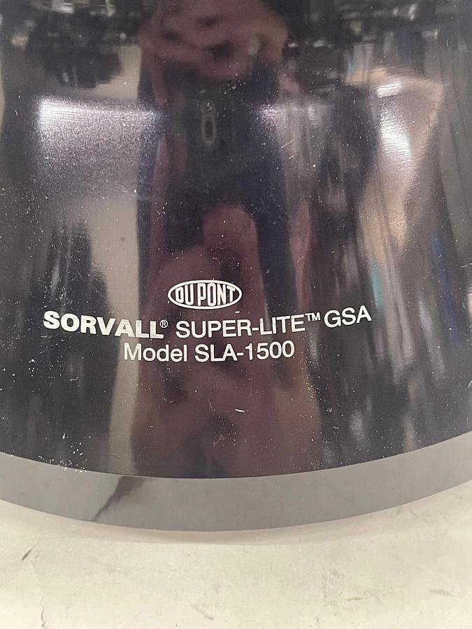 Used Du Pont Sorvall Super-Lite GSA SLA-1500 Fixed-Angle Rotor