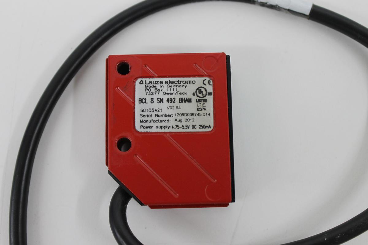 Used Leuze Electronic BCL 8 SN 492 BHAM 50105421 Barcode Reader