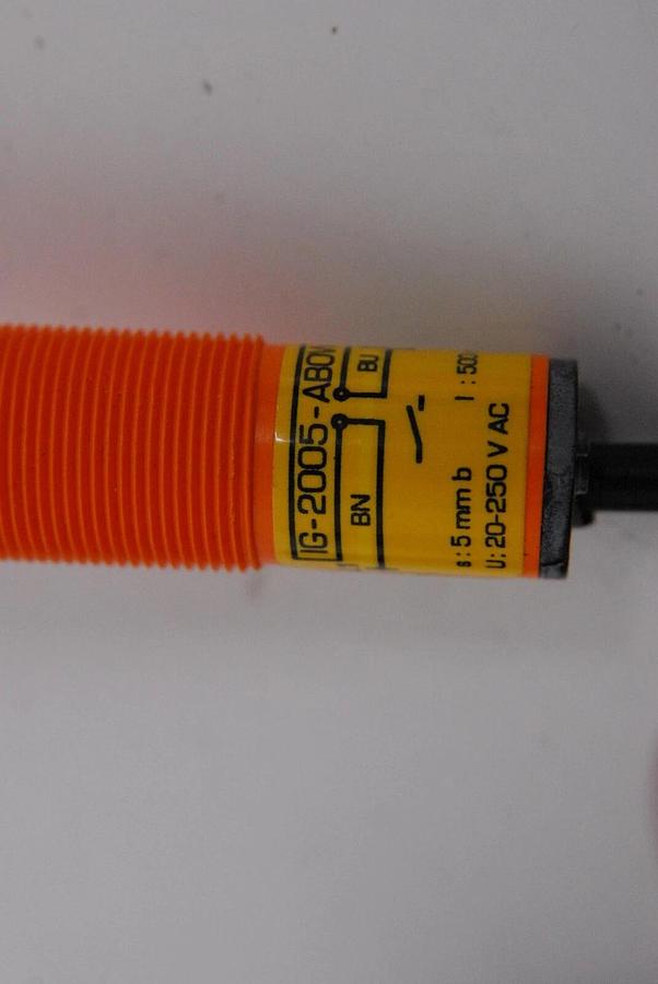 Used IFM IG-2005-ABOW Inductive Proximity Sensor