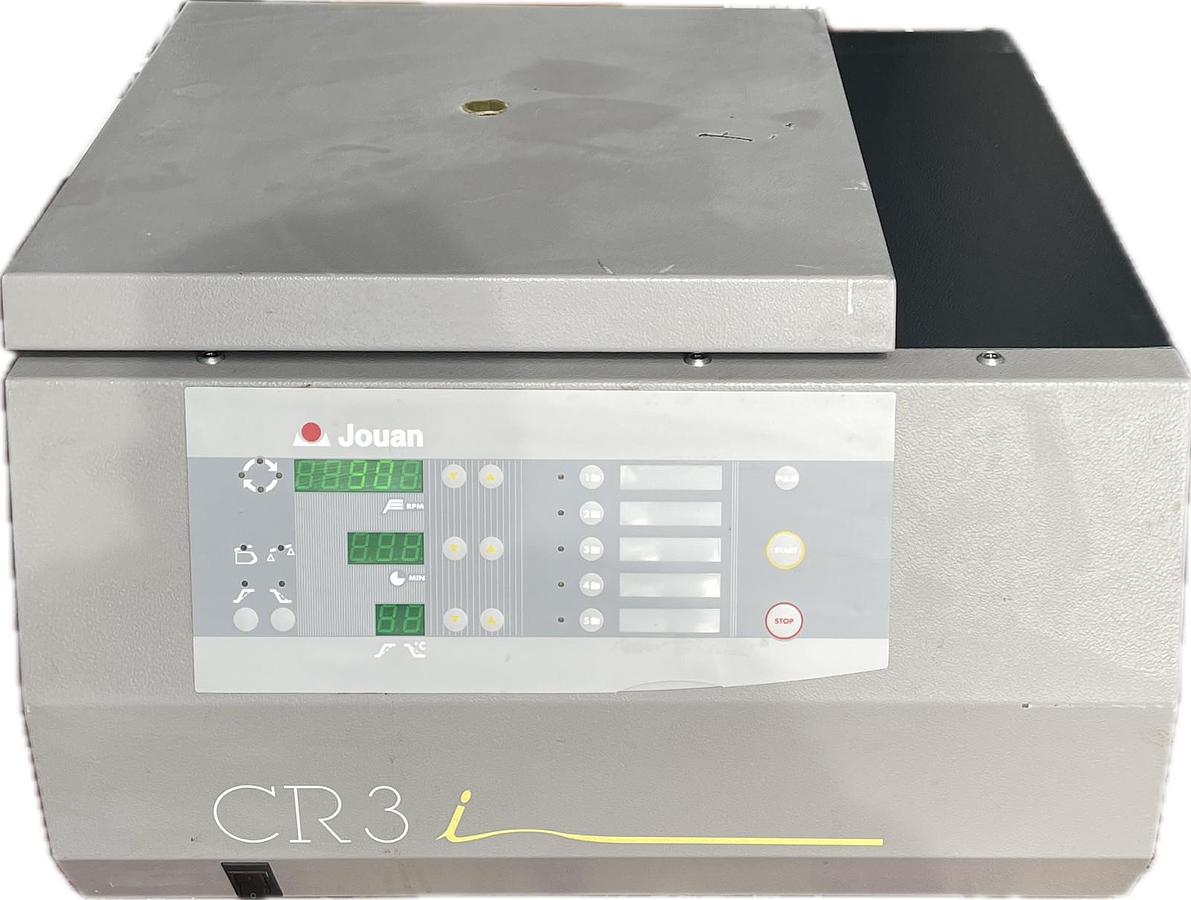 Used Jouan CR3i Refrigerated Benchtop Centrifuge W/ 11175754 Rotor- TESTED