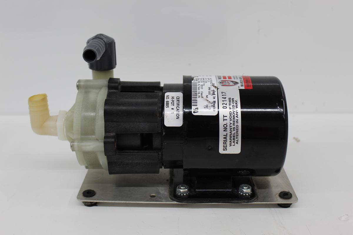 Used March MFG AC-3C-MD 1/15HP Pump 115V 3000 RPM