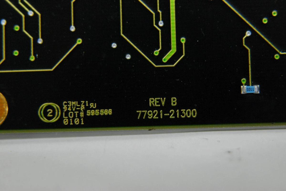 Used HP 77921-21300 QWERTY Board W/ 77921-40040 Button Assembly (Sonos 5500)