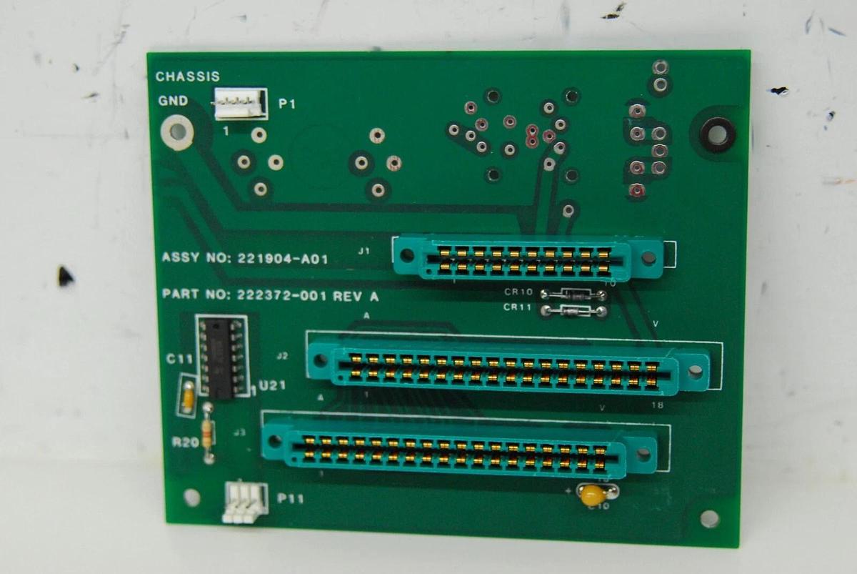 Used Cahn 221904-A01 222372-001 Backplane (C-35 Microbalance)