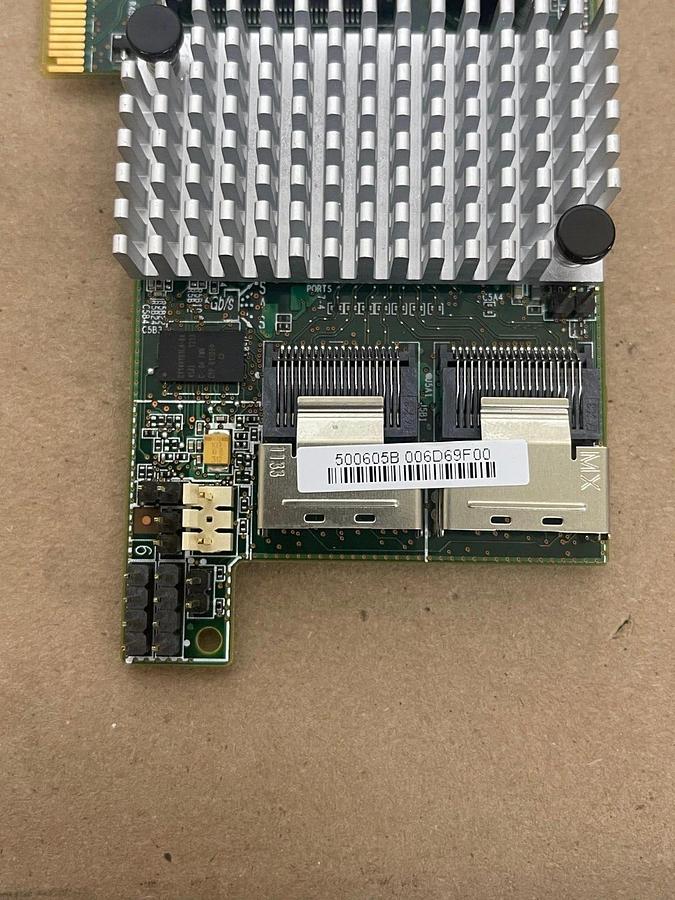 Used Cisco 74-10112-02 A0 Dual SAS PCIE UCS-RAID-9266 V01