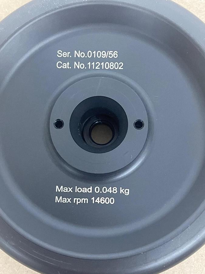 Used Thermo Electron 11210802 12-Position Fixed Angle Centrifuge Rotor 12x1.5/2.2 mL