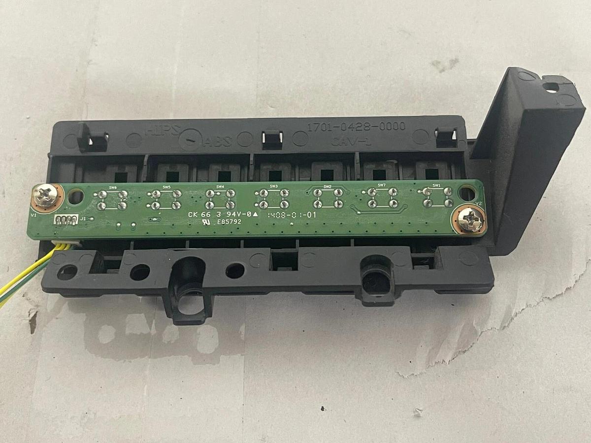 Used Sharp 1701-0428-0000 Display Key/Buttons for LC-65LE654U