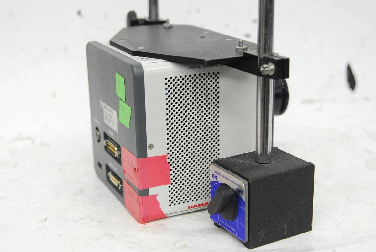 Used Hamamatsu EM-CCD C9100-50 Microscope Camera W/ Magnetic Mount - Read Description