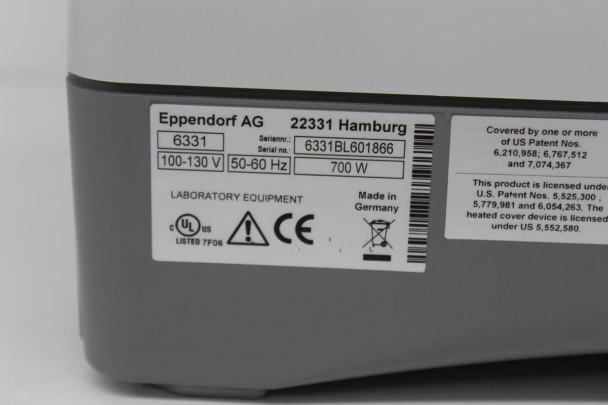 Used Eppendorf 6331 Mastercycler Nexus Gradient PCR 96-Well