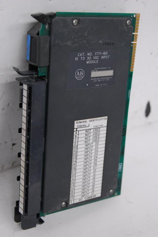Used Allen-Bradley 1771-IBD 10 To 30 VDC Input Module