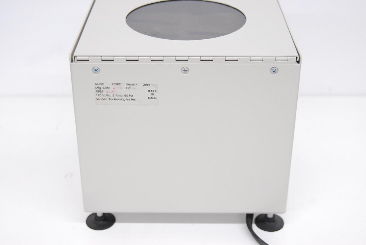 Used Vulcon CS8C Clinaseal Sealed Technology Centrifuge - 8-Slot Rotor