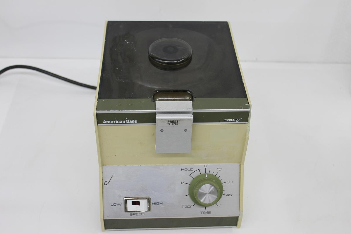 Used American Dade 569 Immufuge Centrifuge