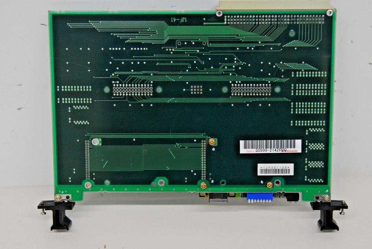 Used Kawasaki 50999-2142R00 1JF-51 Control Board W/ HMS 018760 Network Card