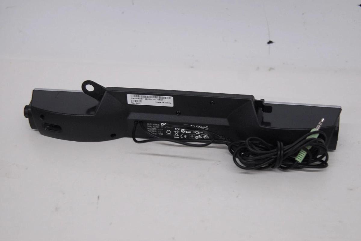 Used Dell AS501 Multimedia Speaker PC Sound Bar - TESTED