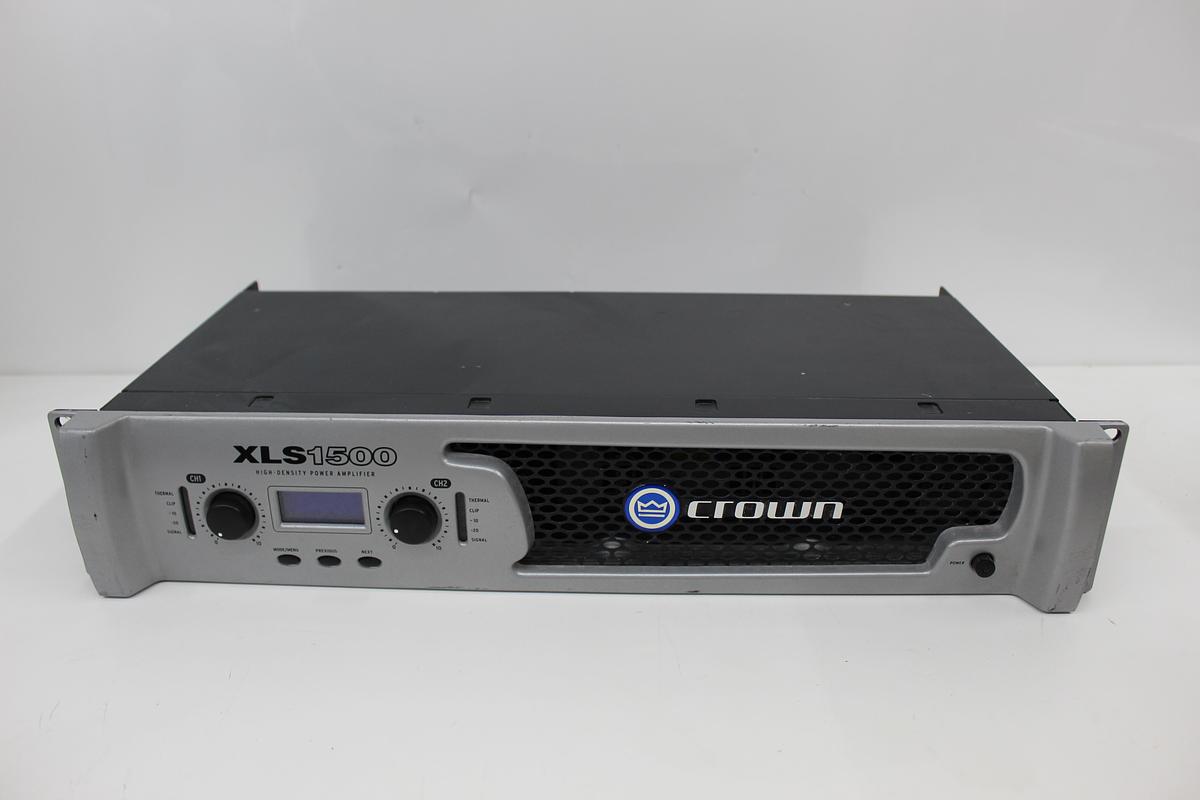 Used Crown XLS1500 2-Channel High Density Power Amplifier