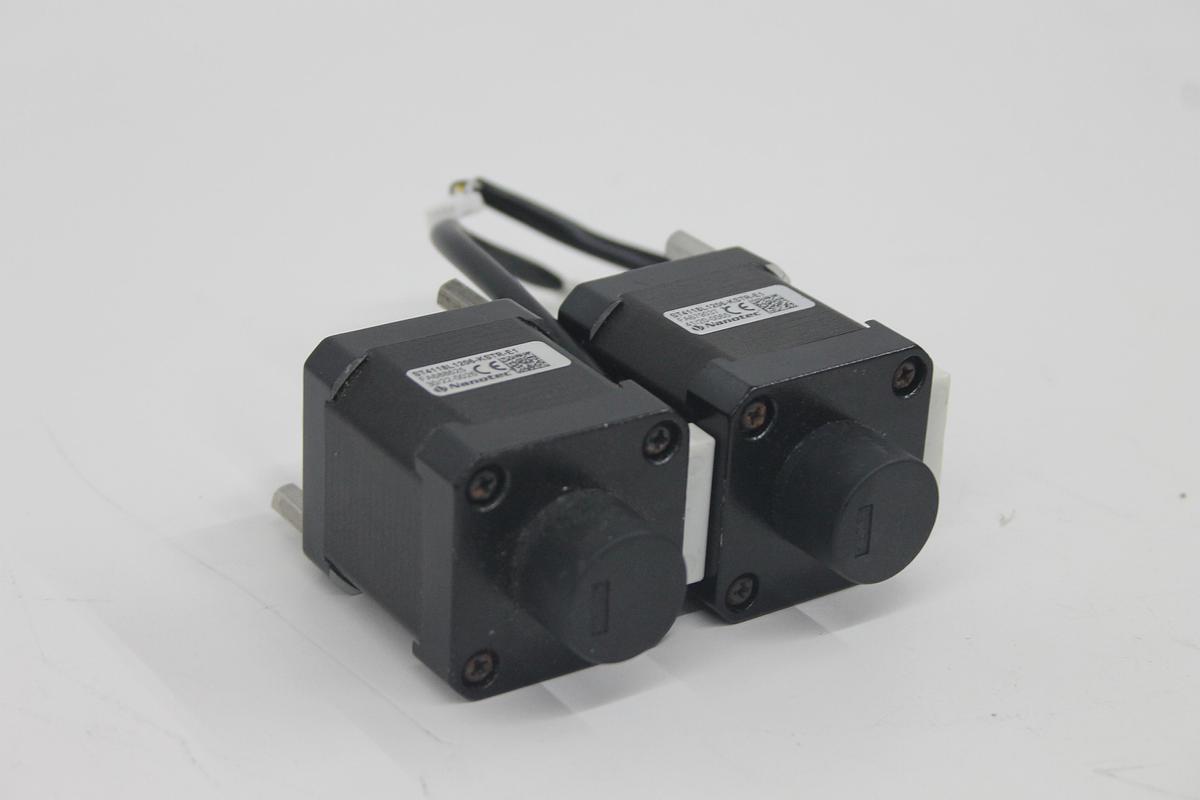 Used Nanotec ST4118L1206-KSTR-E1 Stepper Motor LOT OF 2