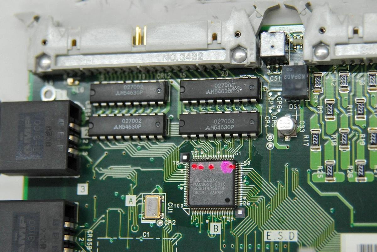 Used Mitsubishi RX312 BN634A589G53 Circuit Board (RA-90 Wire EDM)