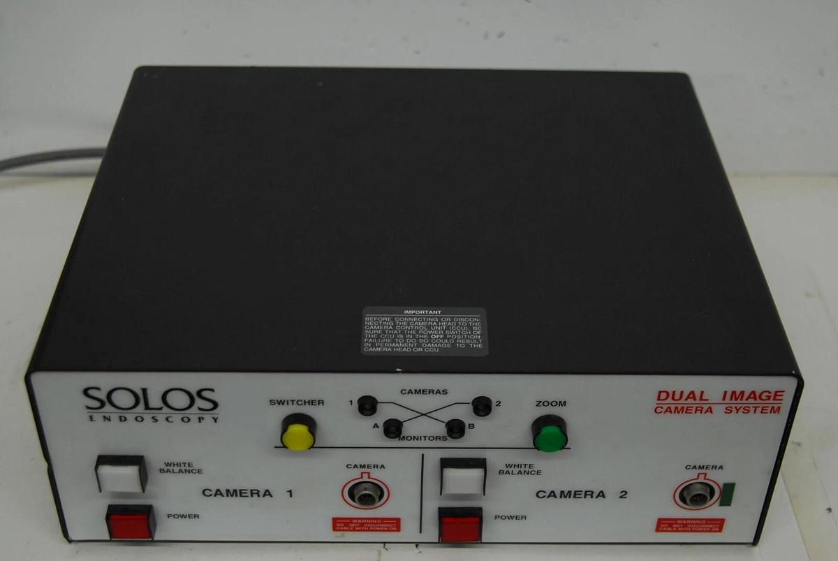 Used Solos Endoscopy GS-9490S NTSC Dual Image Camera System