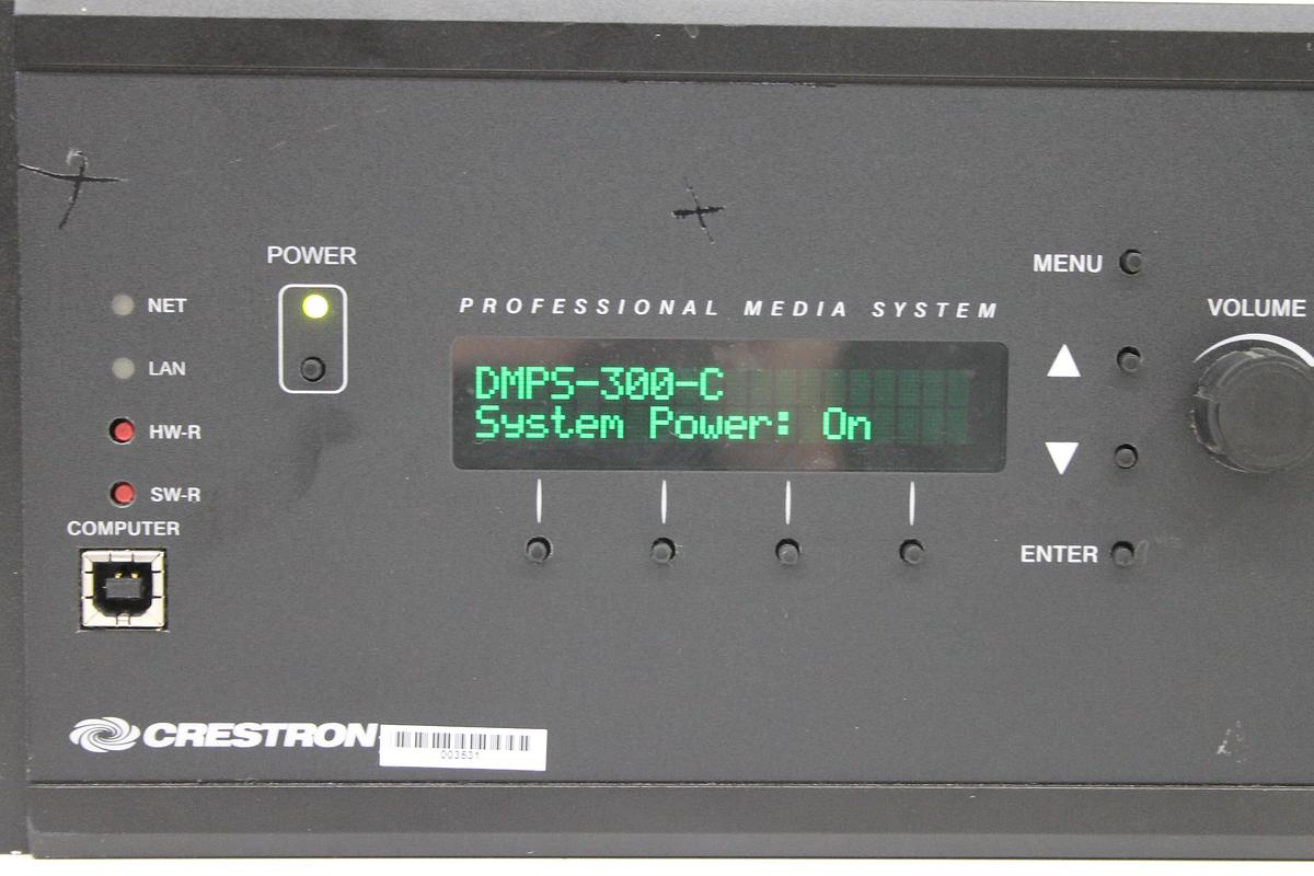 Used Crestron DMPS-300-C Professional Media System